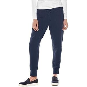 Coolibar UPF 50+ Navy Blue Weekend Athleisure Jogger Sweat Pants | Size Small